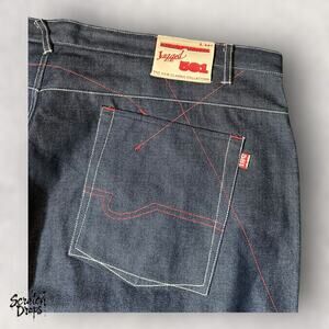 Jagged 581 Vintage Y2K Jeans NWT Size 54 Dark Wash Classic Fit Men's Denim Pants